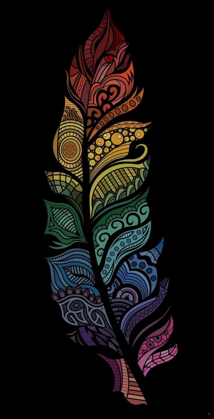Coloured leaf Download Wallpapers