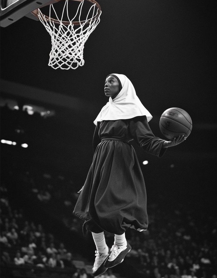 Dunking Nun Download Wallpapers