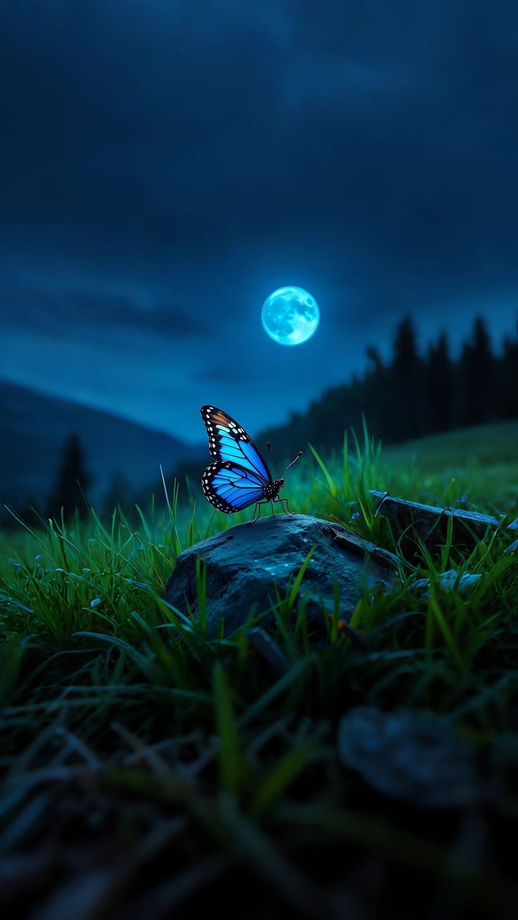 Moon Butterfly Download Wallpapers