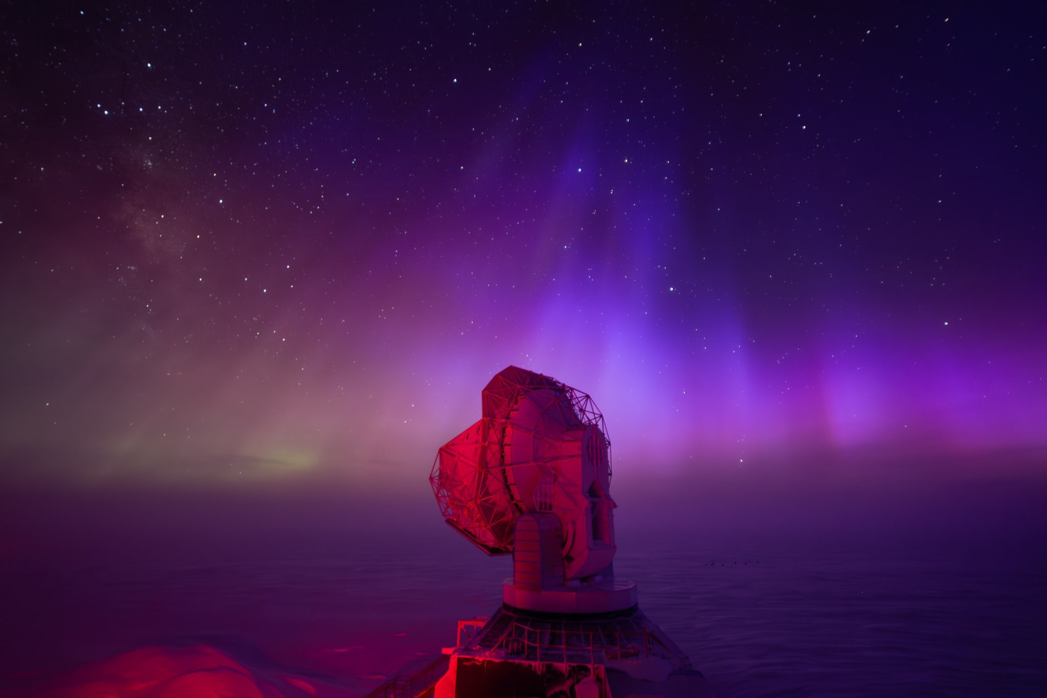 Aurora over Anr artica Download Wallpapers