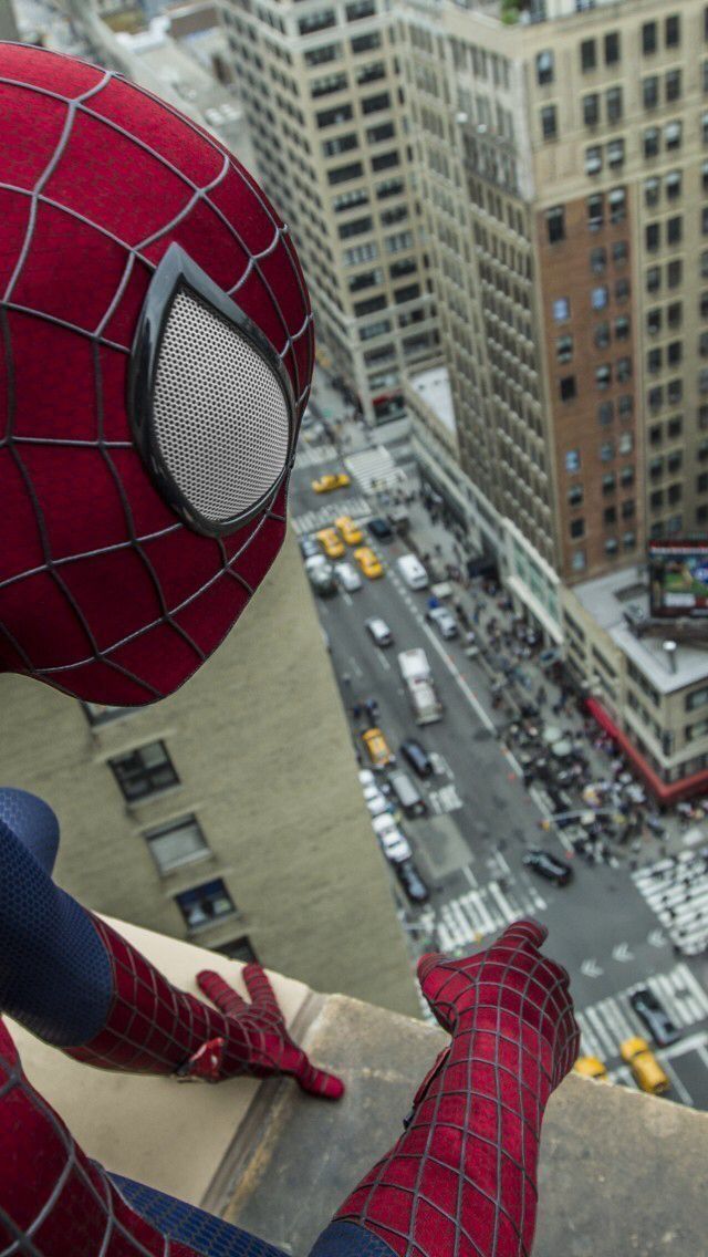 Spiderman watching Download Wallpapers