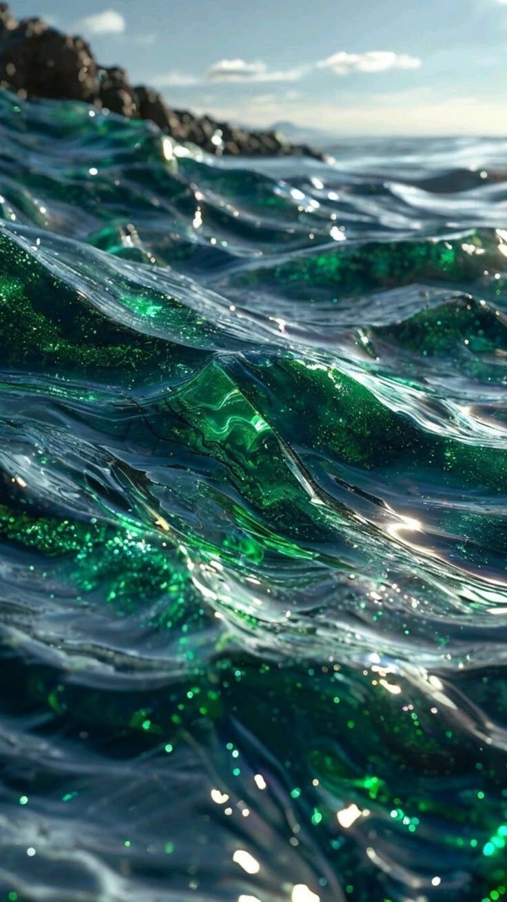 Green sea