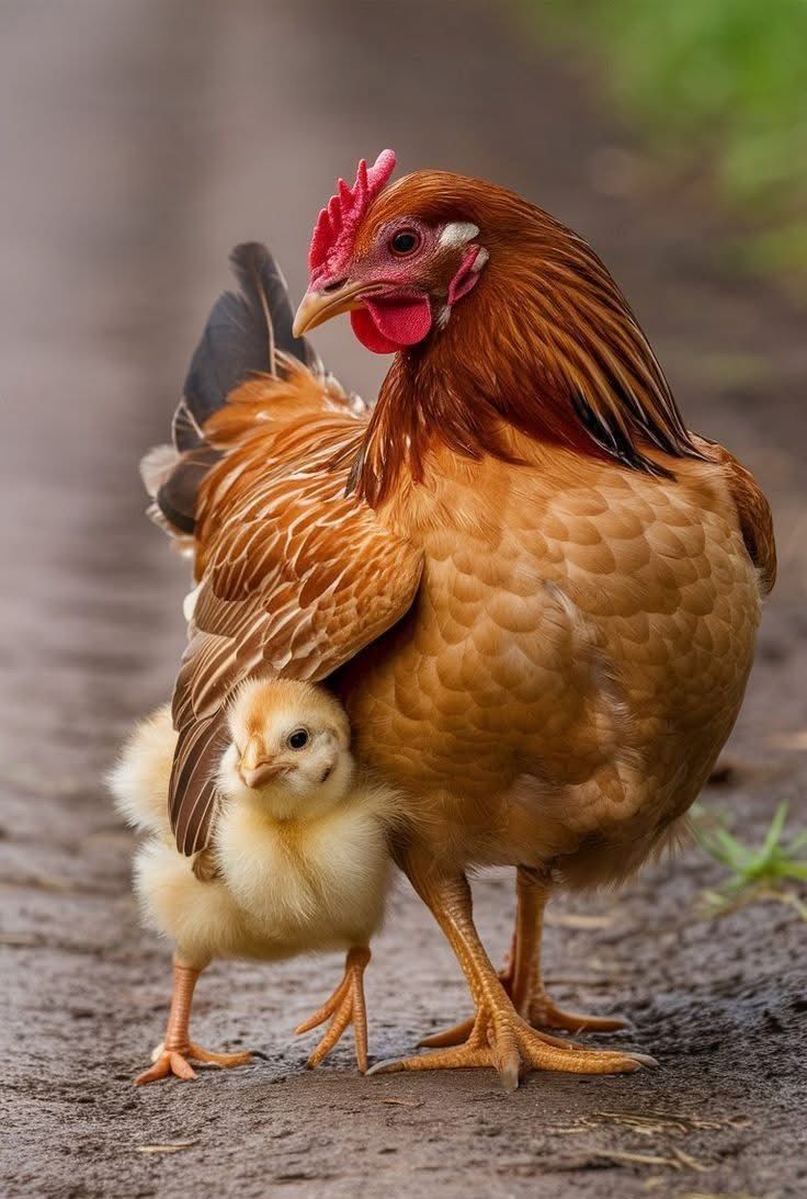 Hen and a chick | Ari Store