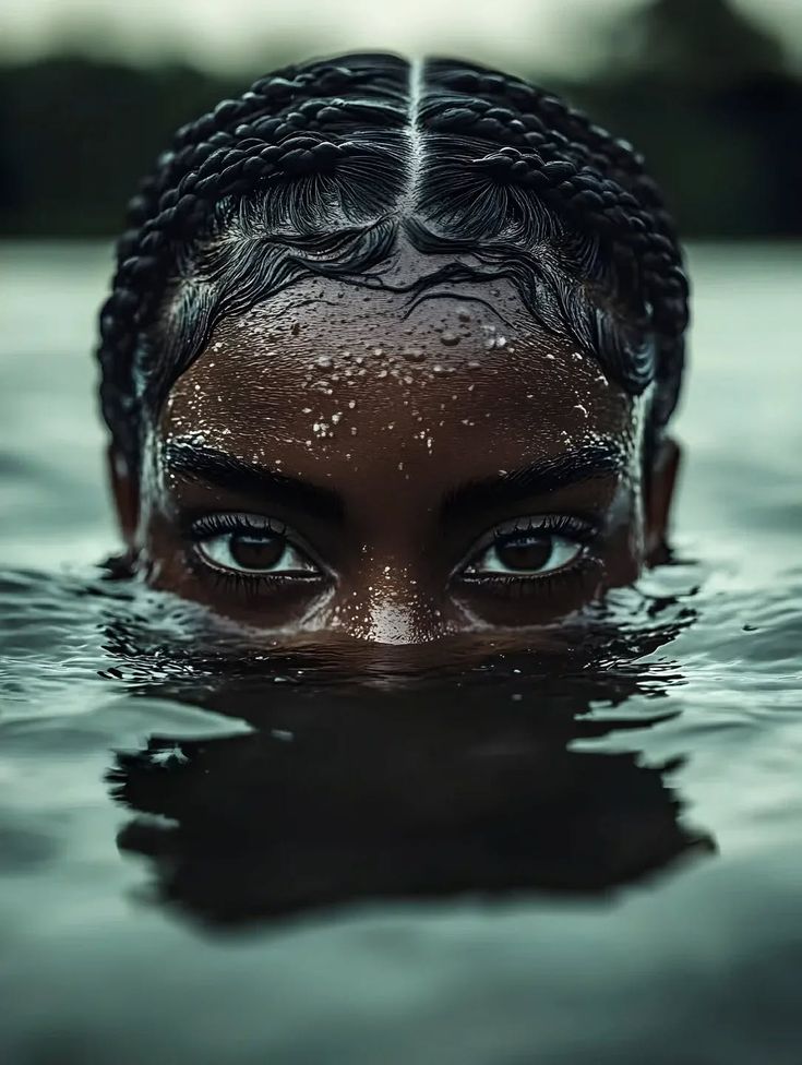 Her swimming